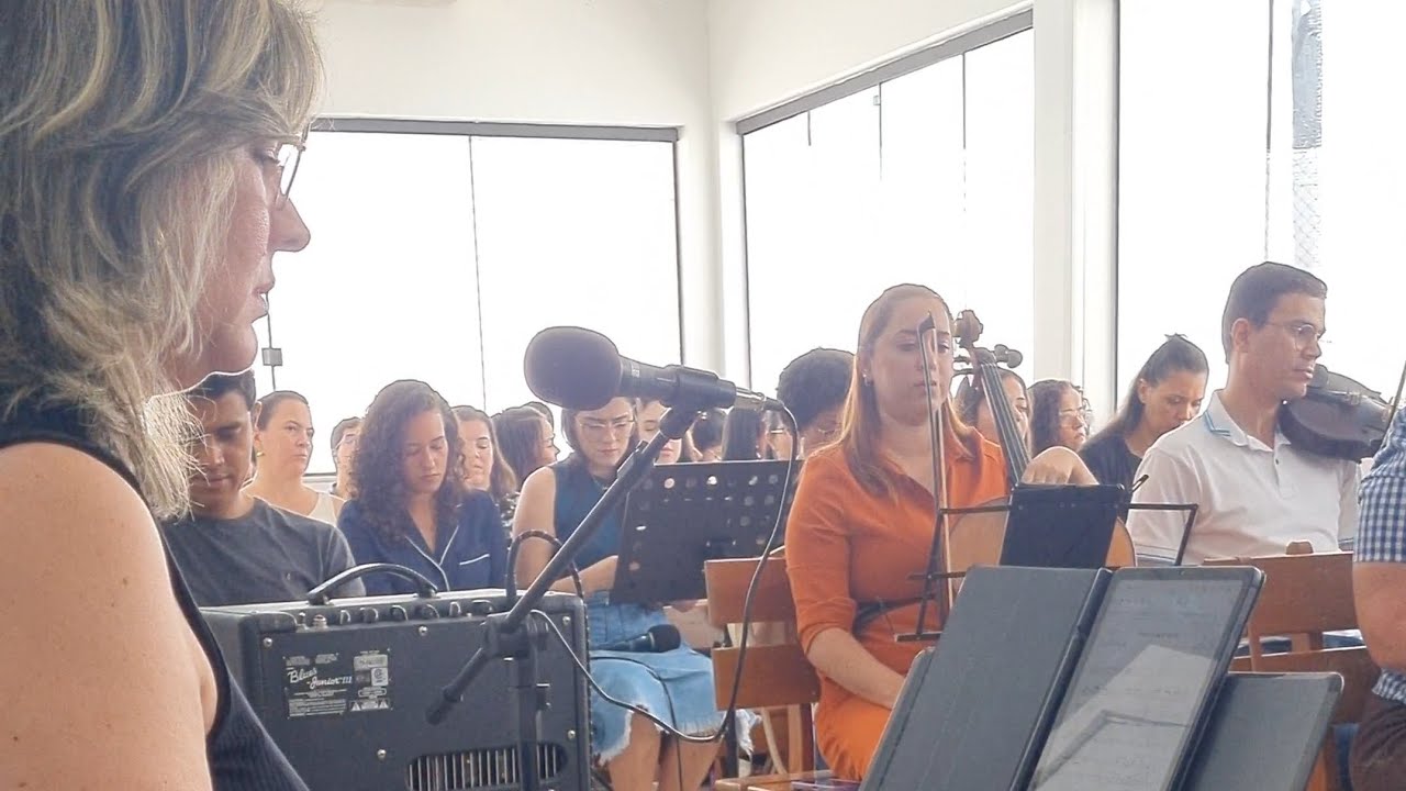 PERANTE TUA GRANDEZA(ensaio em 15/03) #icm #maranata #pianoicm