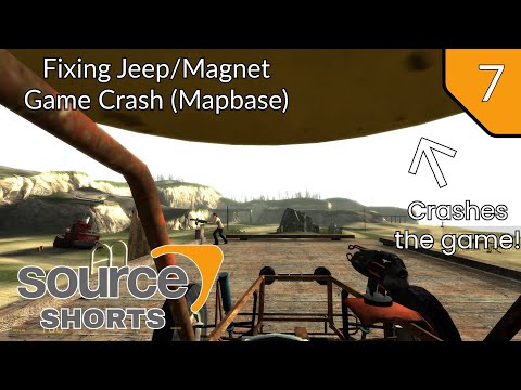 Source Shorts #7 - Fixing Jeep/Magnet Game Crash (Mapbase)