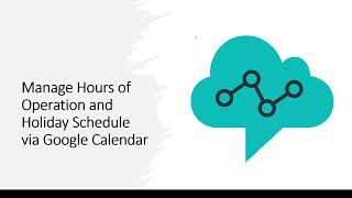 Manage Hours of Operation and Holiday Schedule via Google Calendar API in Amazon Connect
