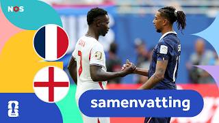 Samenvatting Frankrijk - Engeland | troostfinale | WK2026 ⚽️