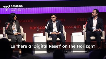 NTLF 2023 | Discussion on Is there a ‘Digital Reset’ on the Horizon? | nasscom @moneycontrol @kpmg