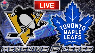 Pittsburgh Penguins vs Toronto Maple Leafs LIVE Stream Game Audio | NHL LIVE Stream Gamecast & Chat
