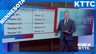 DIGGING DEEPER: 2020 support for Donald Trump in southeast Minnesota, northeast Iowa