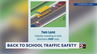 Back to school traffic safety tips: AAA