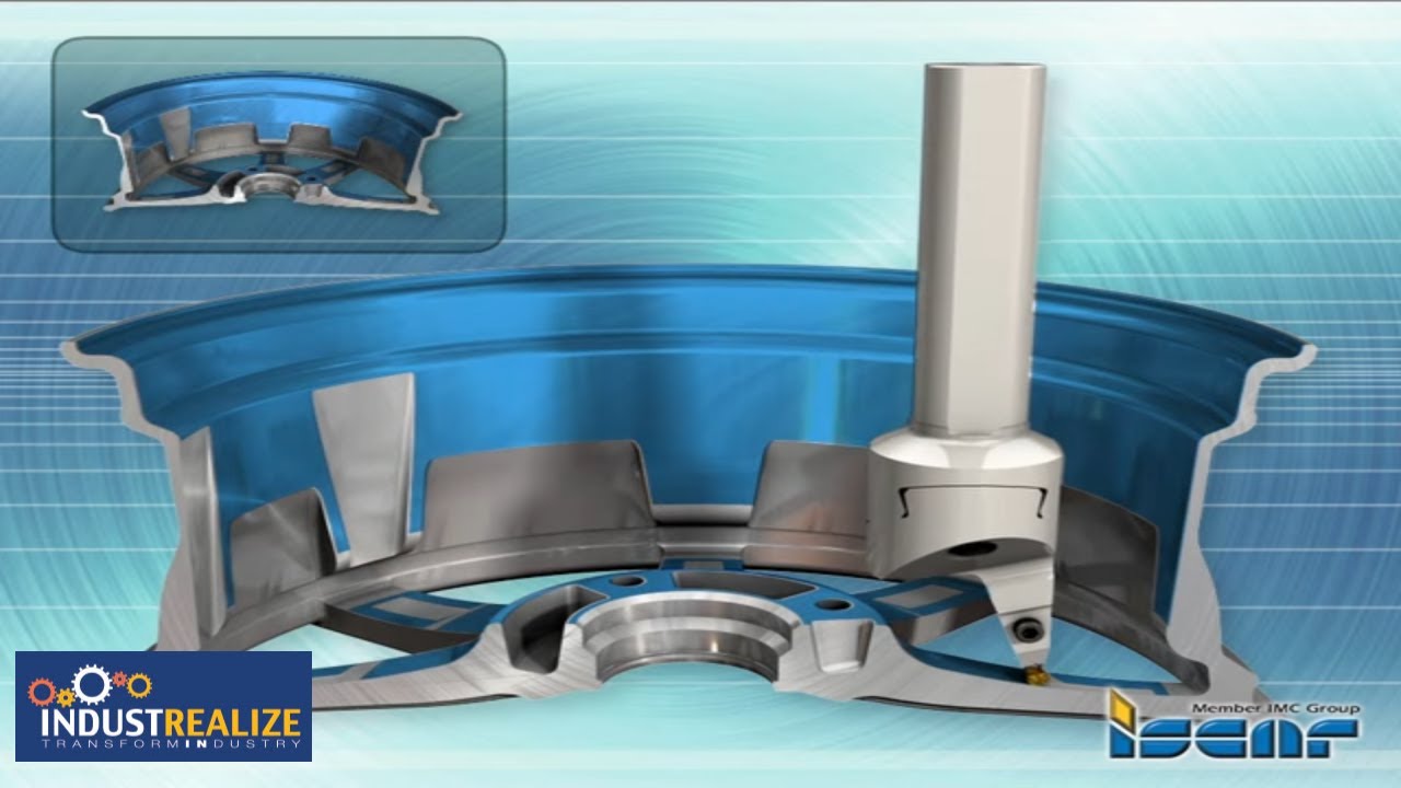 ISCAR INDUSTREALIZE  - Automotive - Cars - Aluminum Wheels - ID Groove Turn