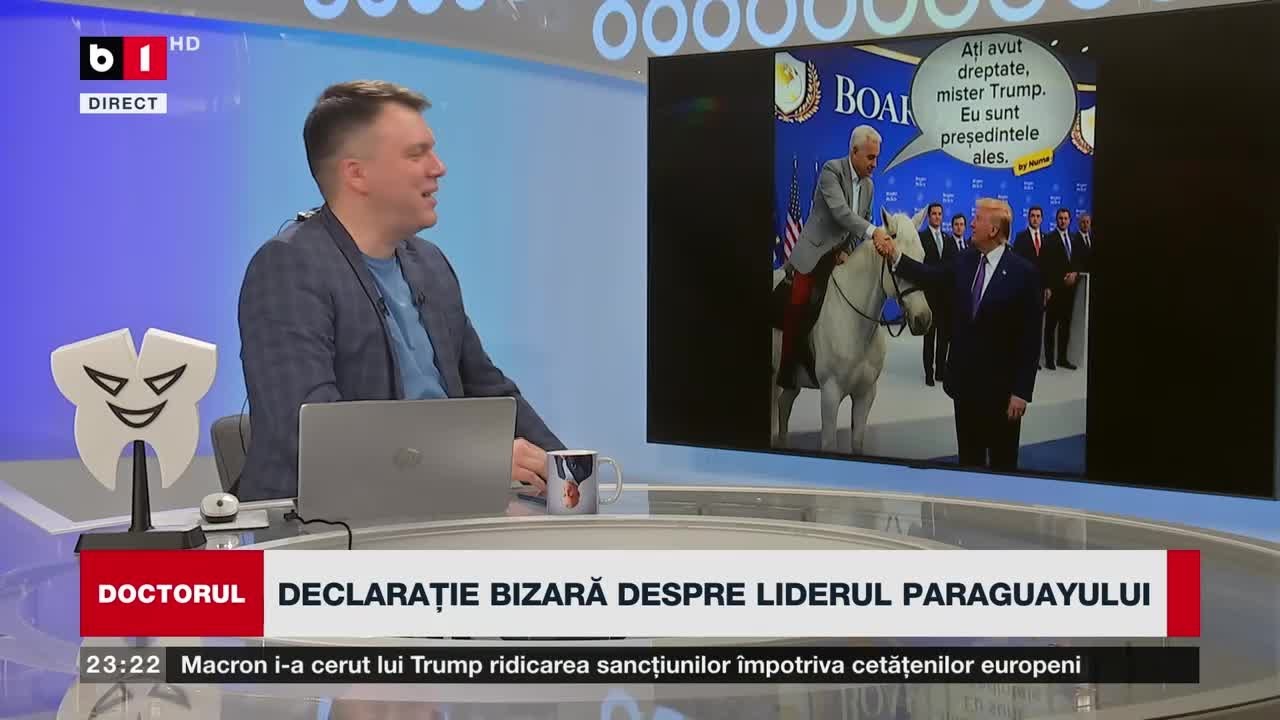 DOCTORUL. SCÂNTEI ÎNTRE CSM ȘI N.DAN / DECLARAȚIE BIZARĂ A LUI TRUMP DESPRE LIDERUL PARAGUAYULUI