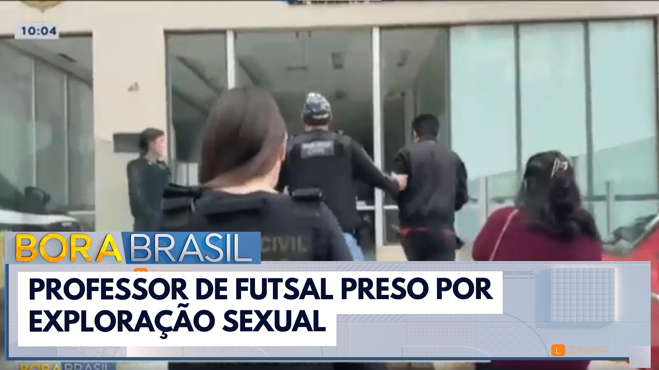 Professor de futsal é preso por suspeita de exploração sexual em SP | Bora Brasil