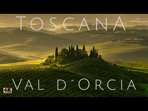 Val d'Orcia, the heart of Tuscany 4K