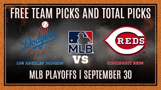 MLB Wild Card Picks & Predictions | Reds vs Dodgers Game 1 (9/30/25)