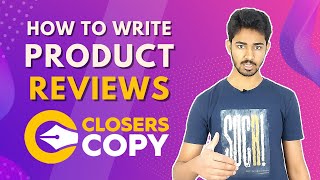 How to Write Affiliate Product Review Article Using ClosersCopy Ai | Urdu / Hindi