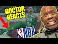 Doctor Reacts To NBA BASKETBALL INJURIES