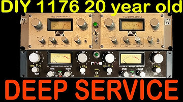 DIY 1176LN Re-Build downsize from 3U to 2U