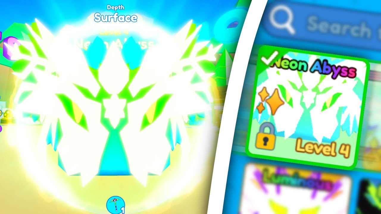 (💎RARE) Making a SHINY NEON ABYSS In Mining Simulator 2!!!