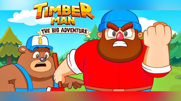TIMBER MAN : THE BIG ADVENTURE GAMEPLAY WALKTHROUGH LEVEL 1 TO 3 #timberman