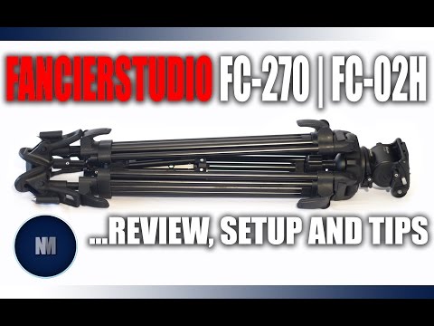 Fancierstudio FC-270 Tripod (FC-02H Fluid Drag Head) Review