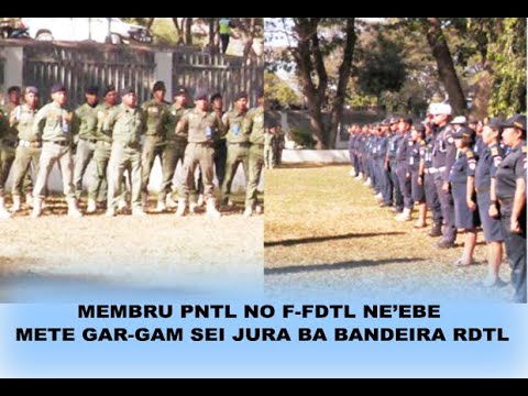 Membru PNTL No F-FDTL Ne'ebe Involve Iha GAM-GAR Sei Jura Ba Bandeira ...