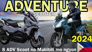 2024 Available Adventure Scooter sa Pinas na Mabibili mo ngayon! 8 Best Models Specs, Price