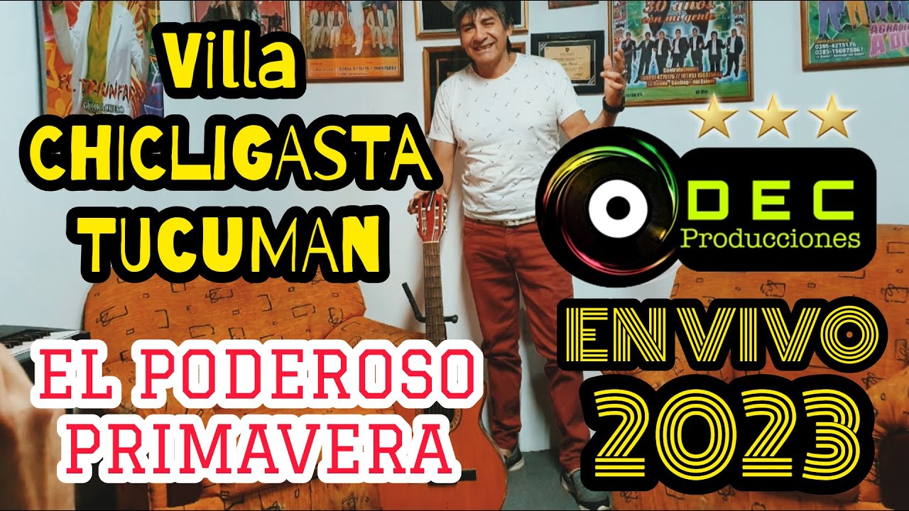 EDUARDO MELIAN Y SU PODEROSO PRIMAVERA EN VIVO VILLA CHICLIGASTA 2023