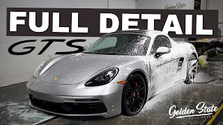 Porsche Boxster GTS Full Detail - Polishing & Ceramic Coating (Satisfying ASMR)