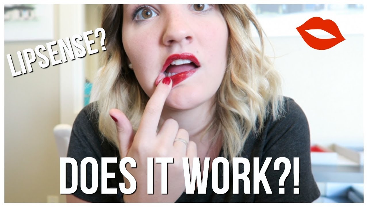 TESTING LIPSENSE! DOES IT WORK?💄