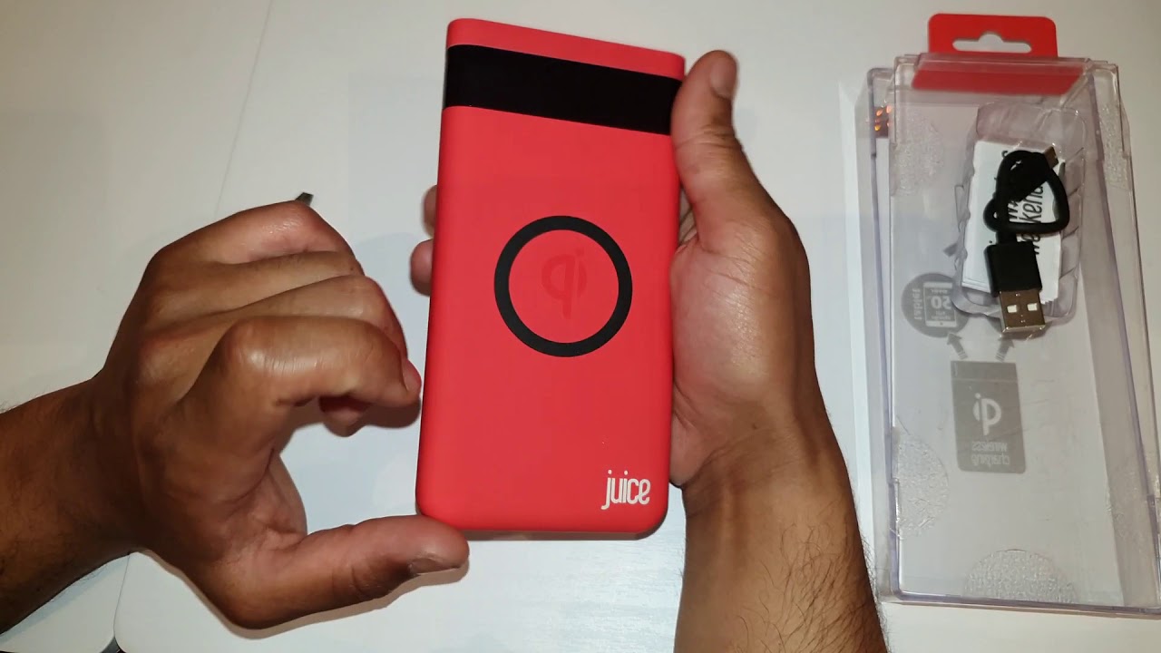 Juice Weekender Wireless Portable PowerBank