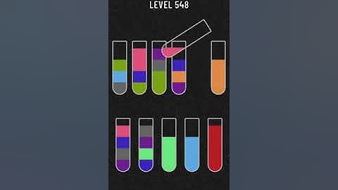 Water Sort Puzzle   level 548 !!! Mobile Cell Phone Game Walkthrough Android / Apple