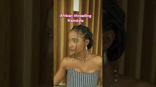 African Threading Hairstyles
