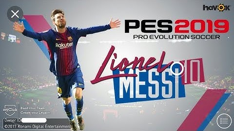 Messi Patch Edition V. 2.3.3 Pes 2018 Mobile_ pes 2018 mobile