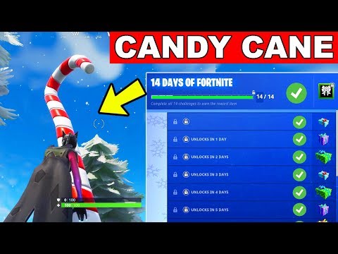 Visit Griant Candy Cane 2 Location 14 Days Of Fortnite