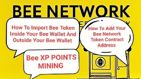 Bee Network Listing & Withdrawal:Migration | How To Import or Add Bee Network Token Contract Address
