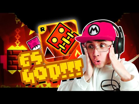 GEOMETRY DASH MELTDOWN es MÁS hermoso de lo que RECORDABA 🔥 ¿Lo jugaste?