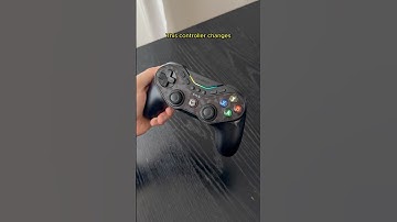 The GameSir Tarantula Pro controller mechanically changes it button layout depending on the console