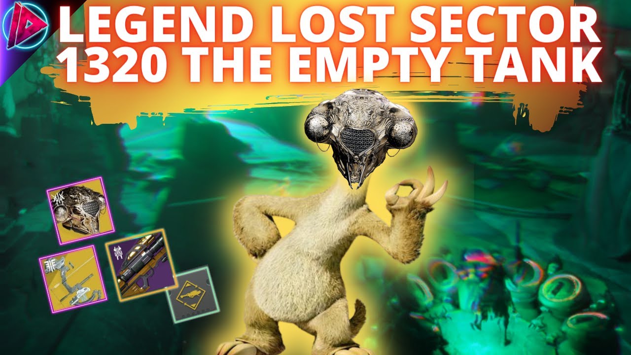 THE EMPTY TANK 1320 | SOLO FLAWLESS | LEGEND LOST SECTOR | SEASON OF THE LOST | PLATINUM