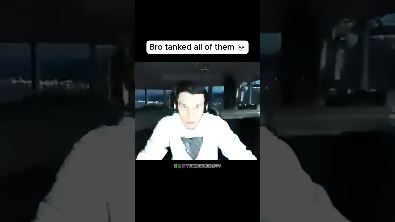 Not a single blink 💀 