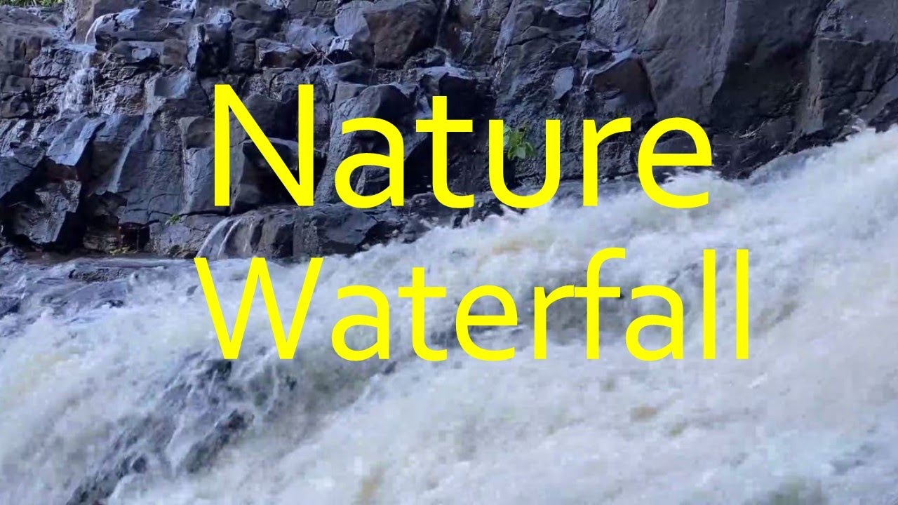 Fun KST - The Nature Waterfall - An Hour Relaxing HD Video at Bousra Eco Park