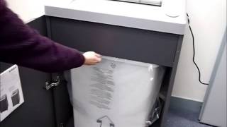 Eba 5141S 6Mm 54 Sheets,225L A3400Mm Super Heavy Duty Strip-Cut Paper Shredder Made In Germany