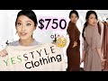 $750 OF CLOTHING FROM YESSTYLE HAUL | QUALITY REVIEW + TRY-ON!