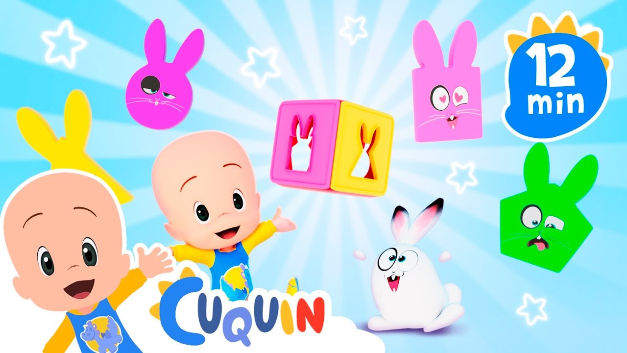 Cuquin’s Magic Color Cube – Learn the Shapes | Educational videos