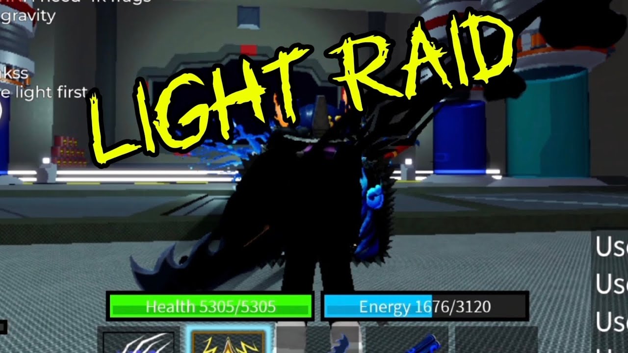 ROBLOX:Awakening my light in the light raid |BLOX FRUITS| - YouTube