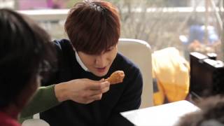Lee Min Ho - KyoChon CF making film screenshot 3