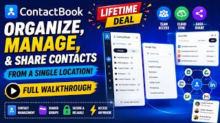 ContactBook Lifetime Deal Review & Walkthrough | Manage & Share Team Contacts Anywhere screenshot 2