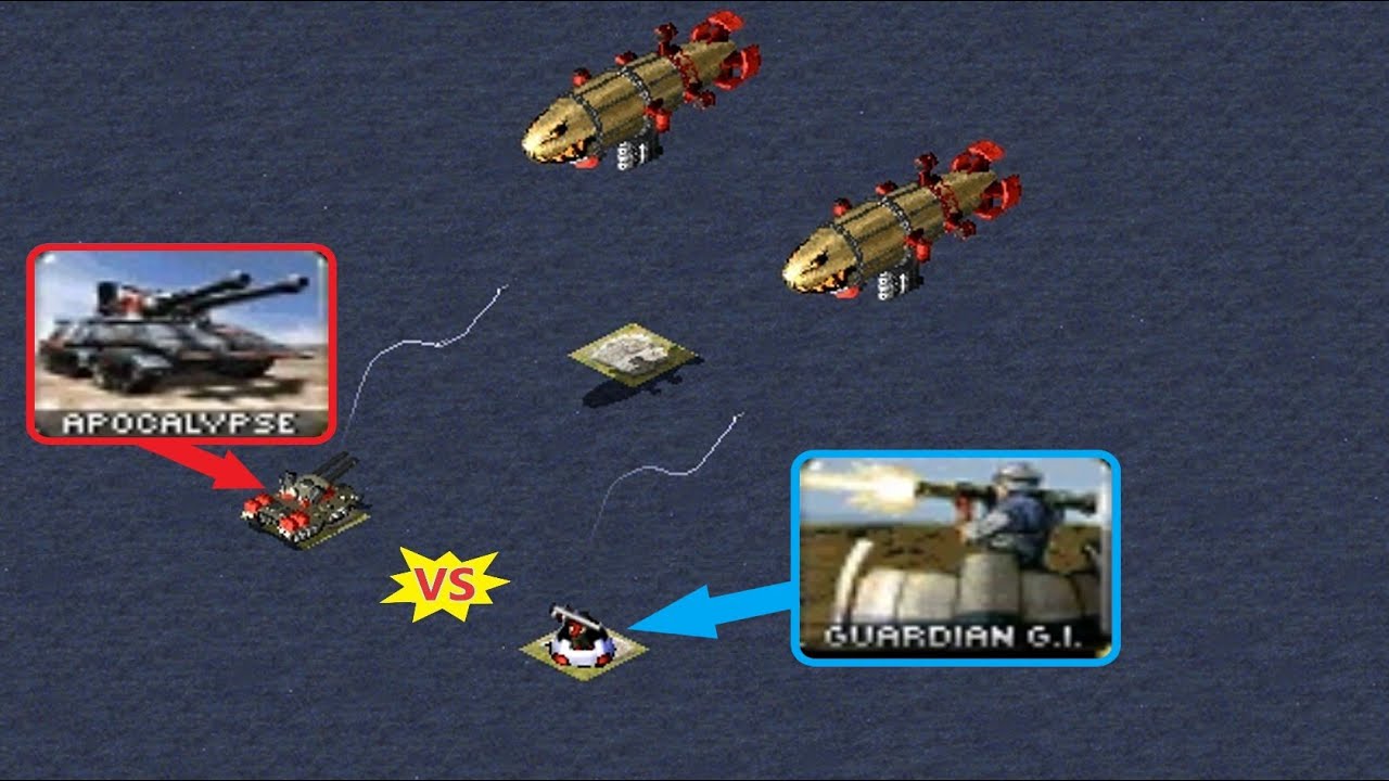 Anti-Air Apocalypse vs GGi - Red Alert 2