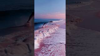 The Ocean Turned Pink Overnight And Its Real