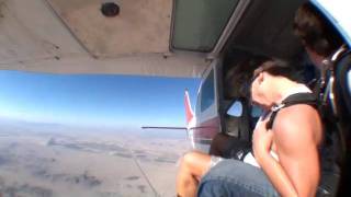 Mel's First Jump at Phoenix Area Skydiving!