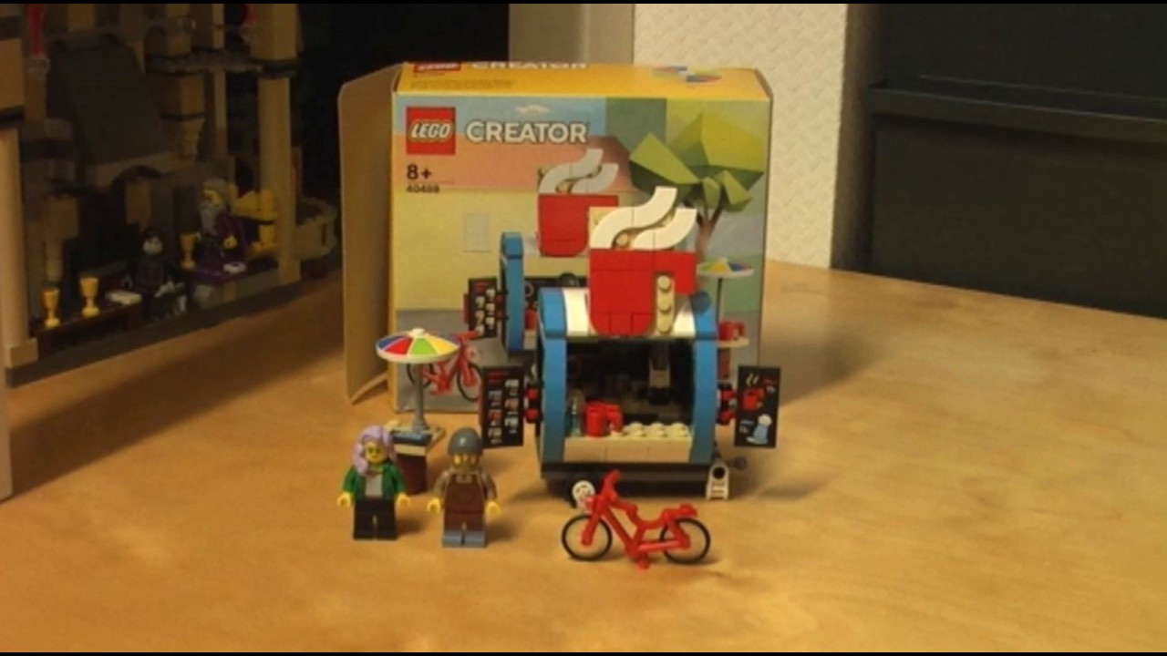 LEGO® Coffee Cart – (40488) – Klokriechers' Showcase