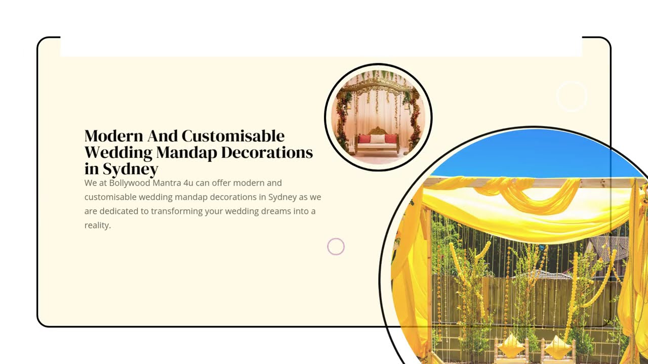 Exquisite Wedding Mandap Decoration Sydney – Create Your Dream Wedding Mandap in Sydney