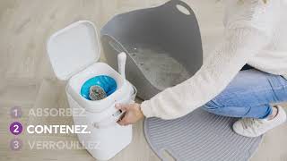 Litter Genie® - La SEULE solution pour gérer la litière de votre chat