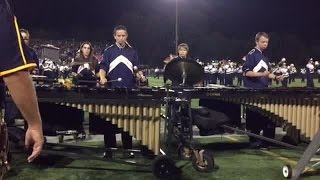 Copley band during high school football game