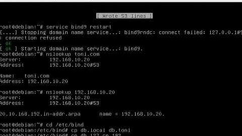 DNS Server Linux Debian 7 Wheezy