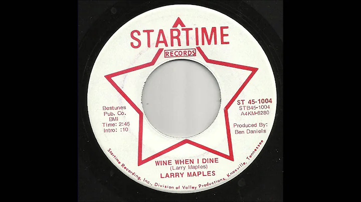 Larry Maples - Wine When I Dine